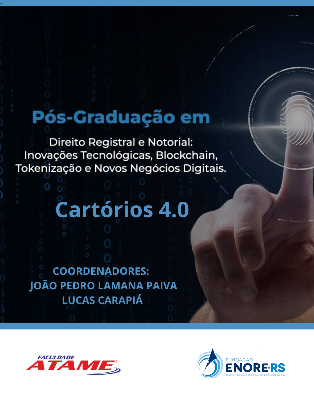 Pós-Graduação Direito Notarial e Registral - Inovações Tecnológicas, Blockchain, Tokenização e Novos Negócios Digitais